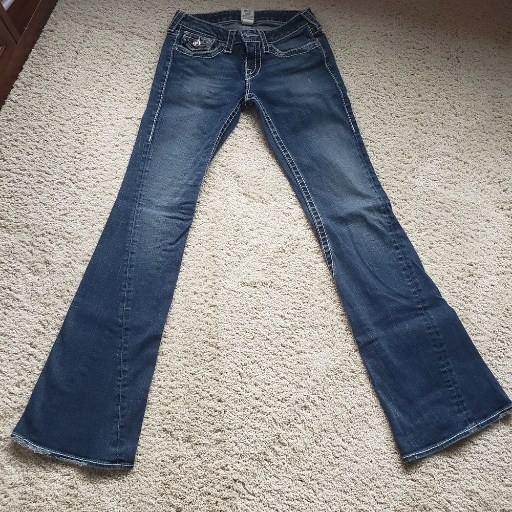 True religion flare cut womens jean
